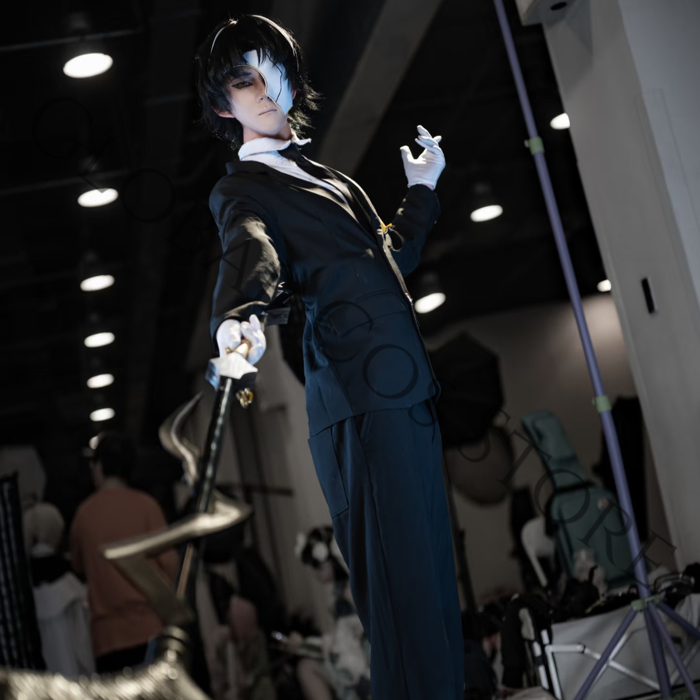 Game Character Rien Cosplay Co - Black Face Mask Pack review and price