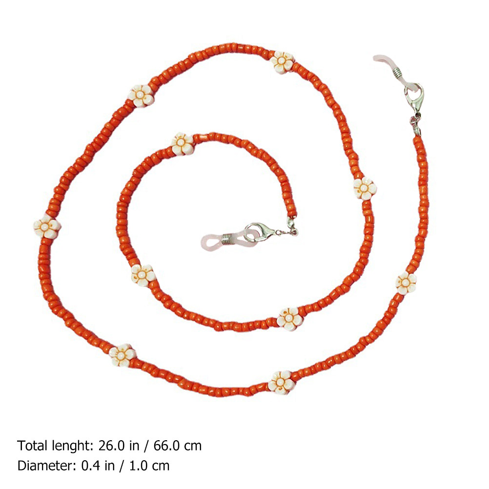 Bohemian Beaded Lanyard Chain  - Mask Chain Holder review and price