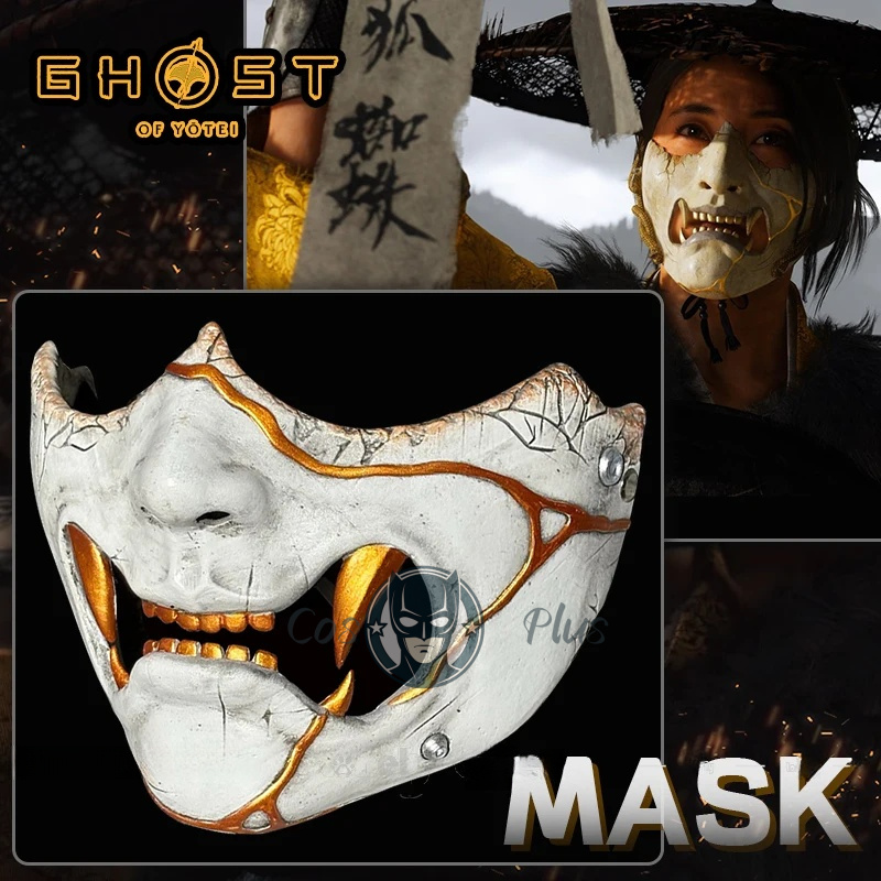 Game Ghost of Yotei Atsu Mask  - Respirator Half Face review and price