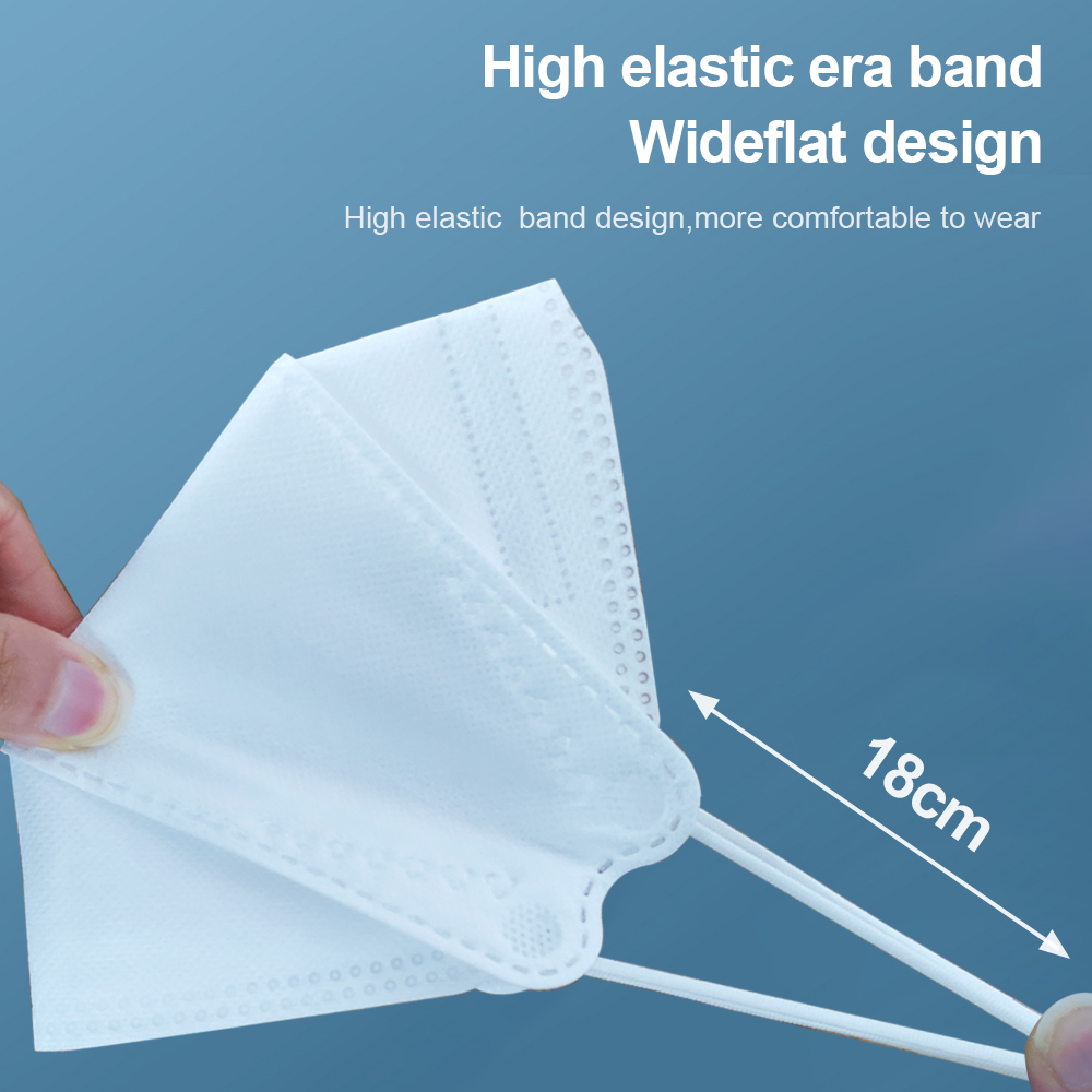 10-200pcs fpp2 fish mask kn95  - Disposable Surgical Mask review and price