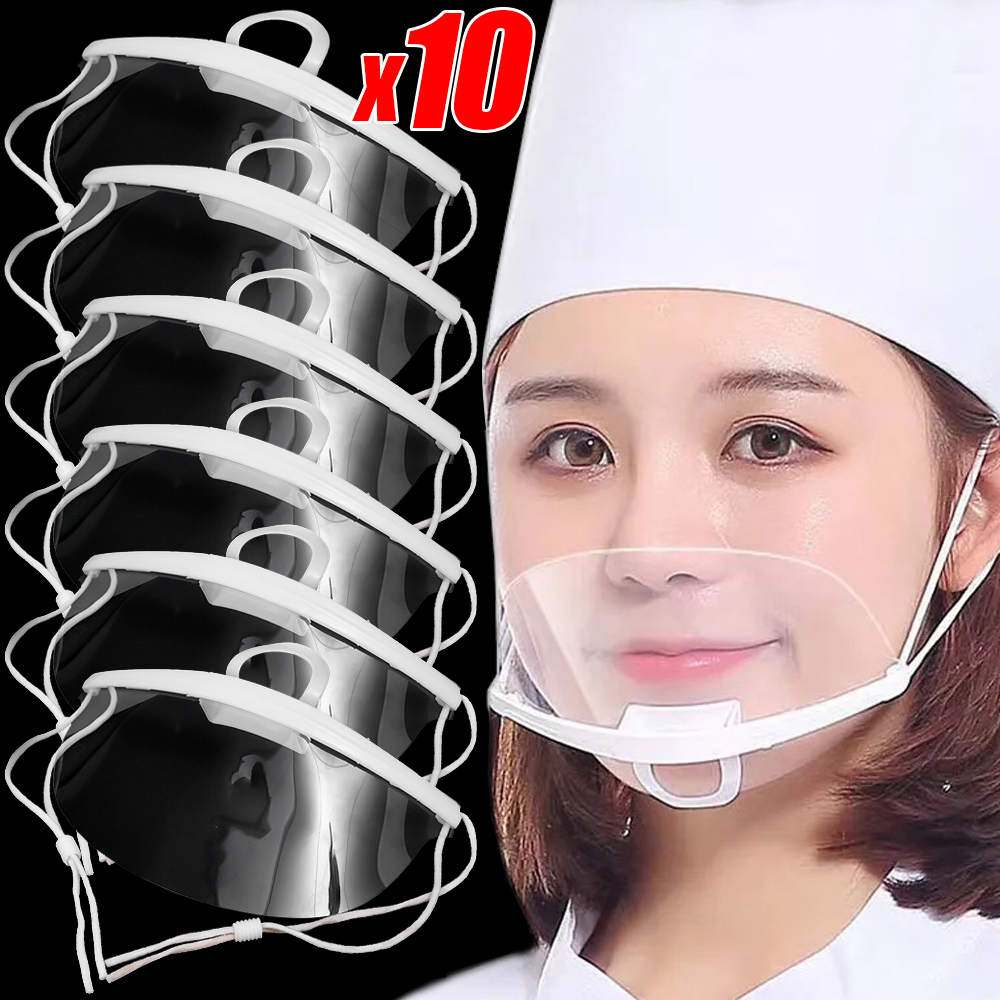 10/5/1x Plastic Clear Mask Shi - Anti Pollution Mask review and price
