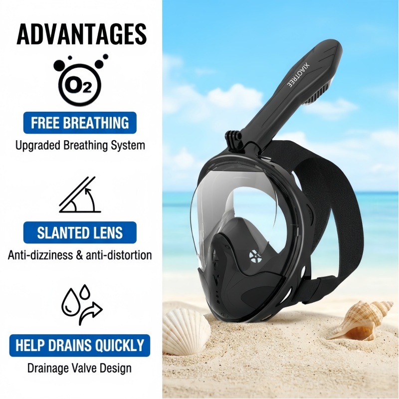 Professional Snorkeling Diving - Anti Pollution Mask review and price
