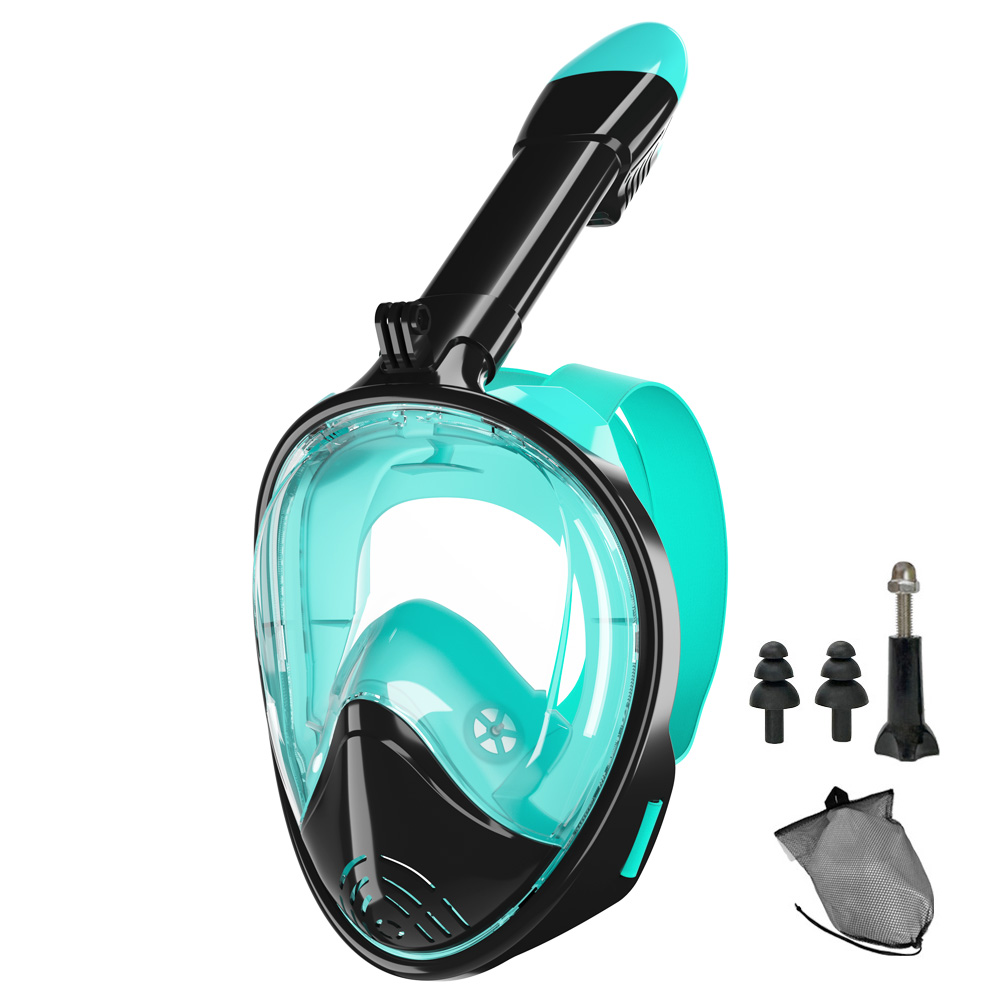 Full Face Snorkel Mask Silicon - Silicone Mask Bracket review and price