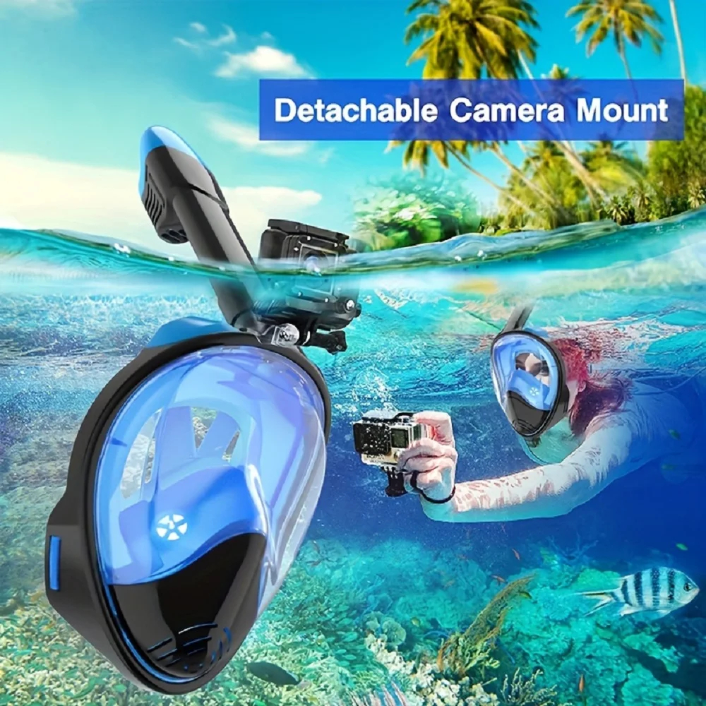 Full Face Snorkel Mask Snorkel - Anti Pollution Mask review and price